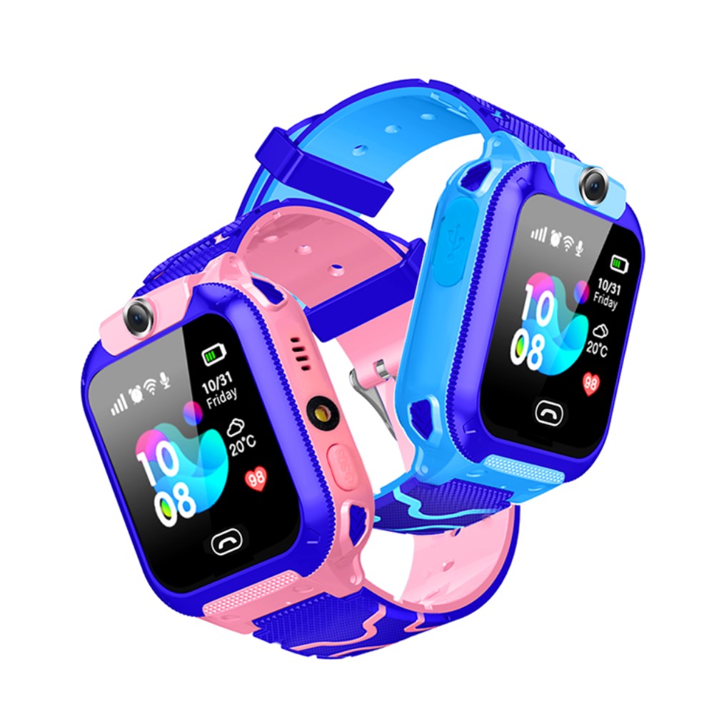 Montre Connectée Pour Enfants Avec GPS, Appels, Caméra Et Bouton SOS Smartwatch Electro Paris