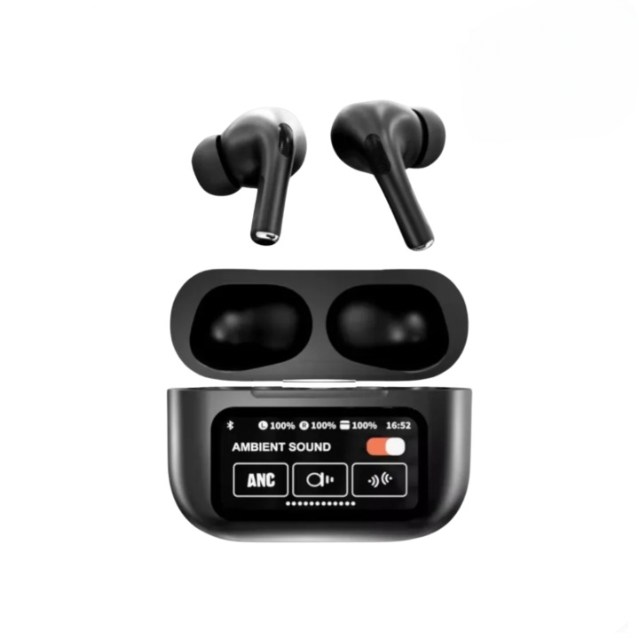 Écouteurs Sans Fil Hautes Performances Avec Expérience Tactile Intégrée Pour Un Son Immersif Modernisé In-Ear Headphones Electro Paris Noir