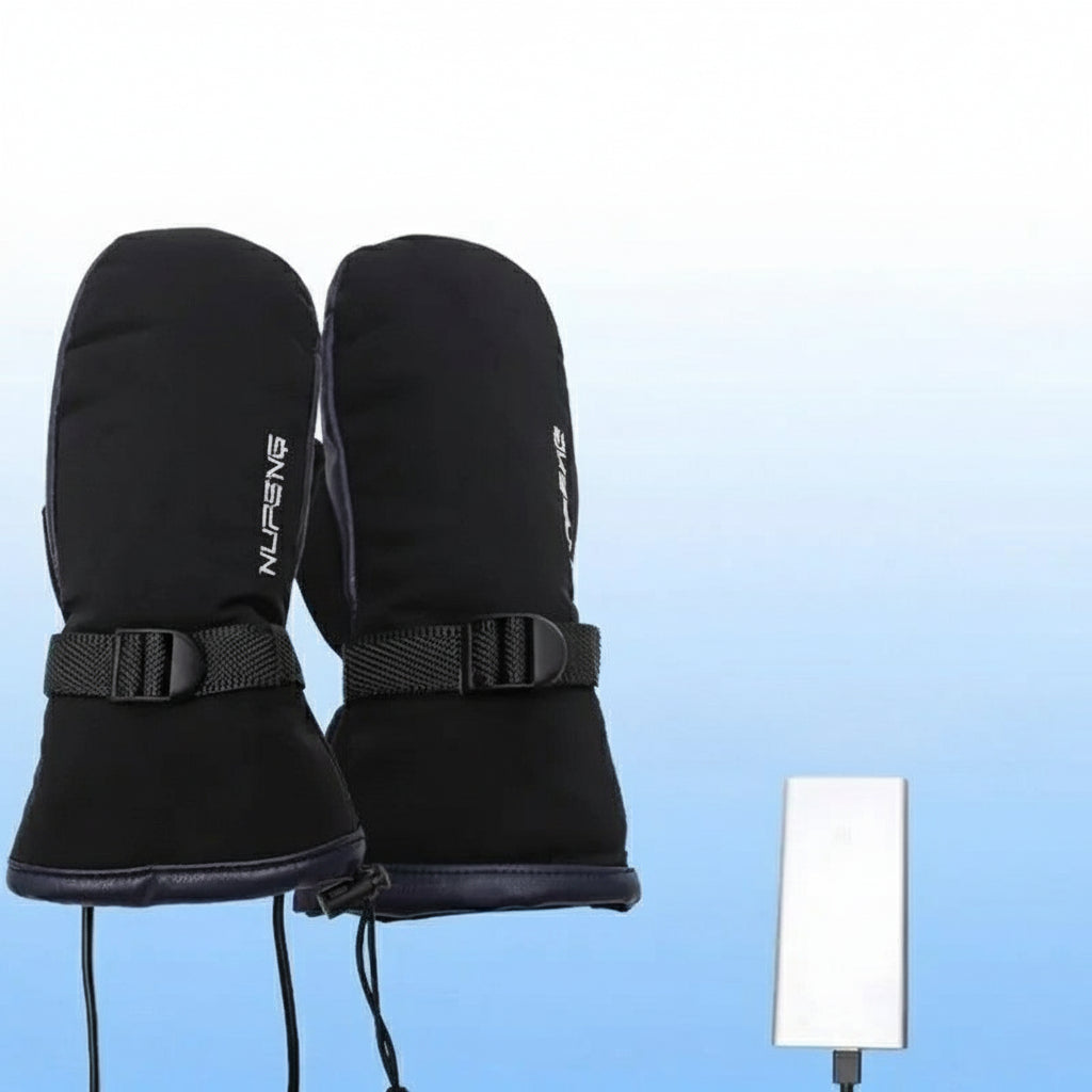 Gants Chauffants Électriques Rechargeables – Chauffage Double Face, Imperméables et USB Pour Ski Gloves Electro Paris