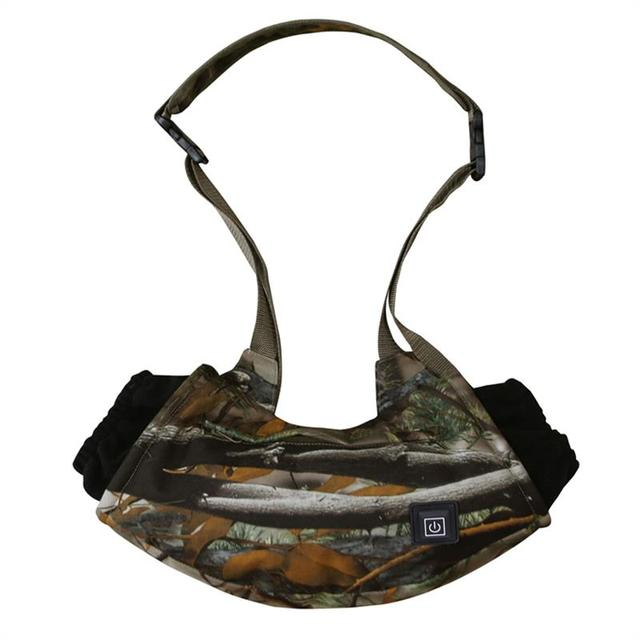 Sac Chauffant Pour Mains Et Accessoires Avec Recharge USB Et Isolation Thermique Pour L’Hiver Hand warmer Electro Paris Camouflage de lame