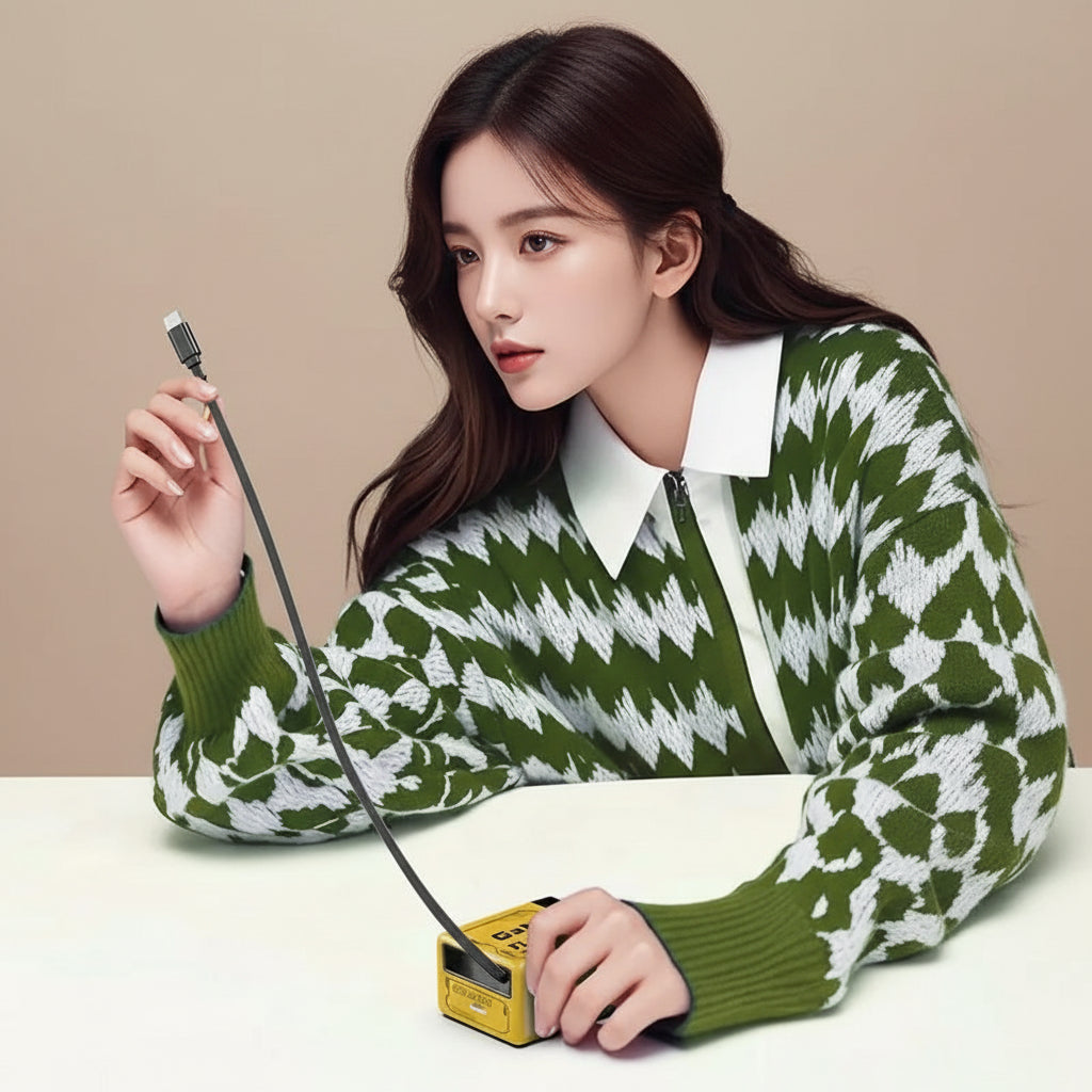 Chargeur USB C 35W À Double Ports Avec Design Rétractable Pour Appareils Mobiles Et Tablettes Chargers & Power Adapters Electro Paris