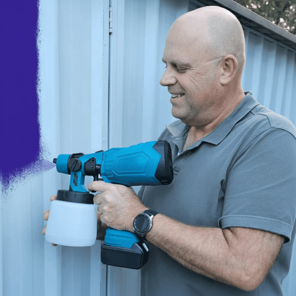 Pistolet À Peinture Sans Fil Pour Application Fluide Et Résultats Professionnels Paint spray Electro Paris