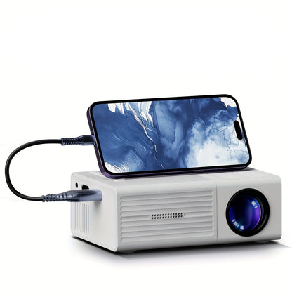 Mini Projecteur Ultra Lumineux 3000 Lumen Portable HDTV et USB pour Maison et Extérieur Projector Electro Paris