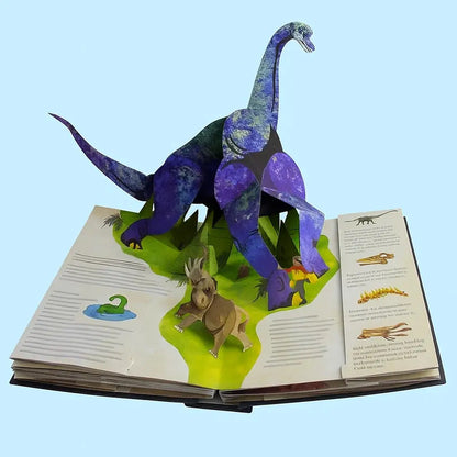 Livre Pop Up Dinosaure 3D Pour Une Découverte Immersive De L’Univers Préhistorique Pop up book Electro Paris
