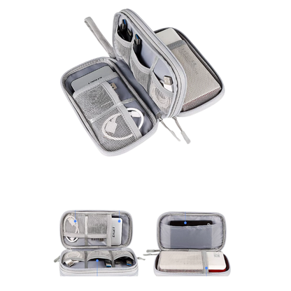 Organisateur De Câbles De Voyage Compact Pour Accessoires Numériques Et Déplacements Quotidiens Travel pouch Electro Paris