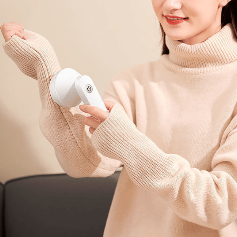 Épilateur Électrique Rechargeable Pour Retirer Les Peluches Et Poils Des Vêtements Et Tissus Fabric trimmer Electro Paris