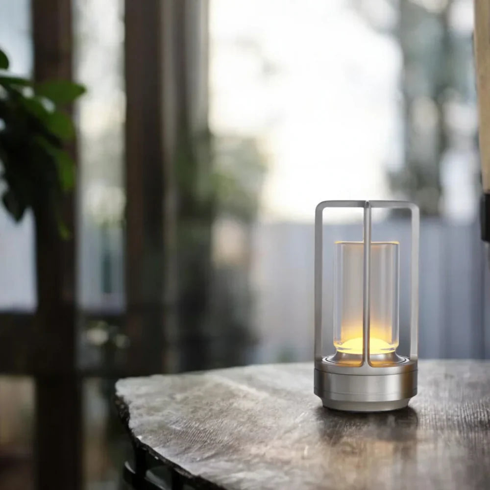 Lampe Sans Fil – Lampe de Table Étanche à Lumière Douce pour Ambiance Intérieure et Extérieure Table Lamp Electro Paris