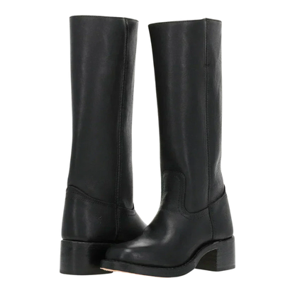 Bottes Classiques Pour Femme À Talon Bloc – Style Intemporel Et Artisanat Durable Black Friday Deal Women Boots Electro Paris Noir 36