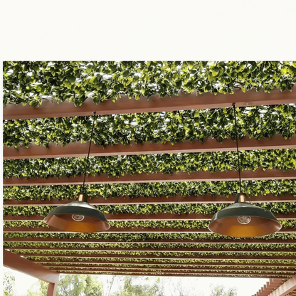 Gazon Artificiel Avec Feuillage 3D Réaliste Et Cadre En Bois Pour Jardin Et Balcon Garden Decor Electro Paris