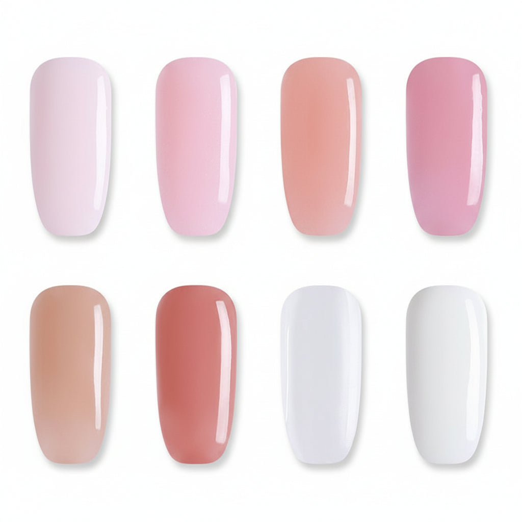 Kit Polygel Pour Ongles Professionnels À Domicile Avec Lampe UV Et Accessoires Complets Pour Créer Des Ongles Parfaits Nail kit Electro Paris