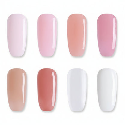 Kit Polygel Pour Ongles Professionnels À Domicile Avec Lampe UV Et Accessoires Complets Pour Créer Des Ongles Parfaits Nail kit Electro Paris