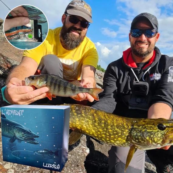 Calendrier De L’Avent – Coffret De Pêche De Noël 2025 Pour Amateurs De Pêche Christmas Fishing Blind Box Electro Paris