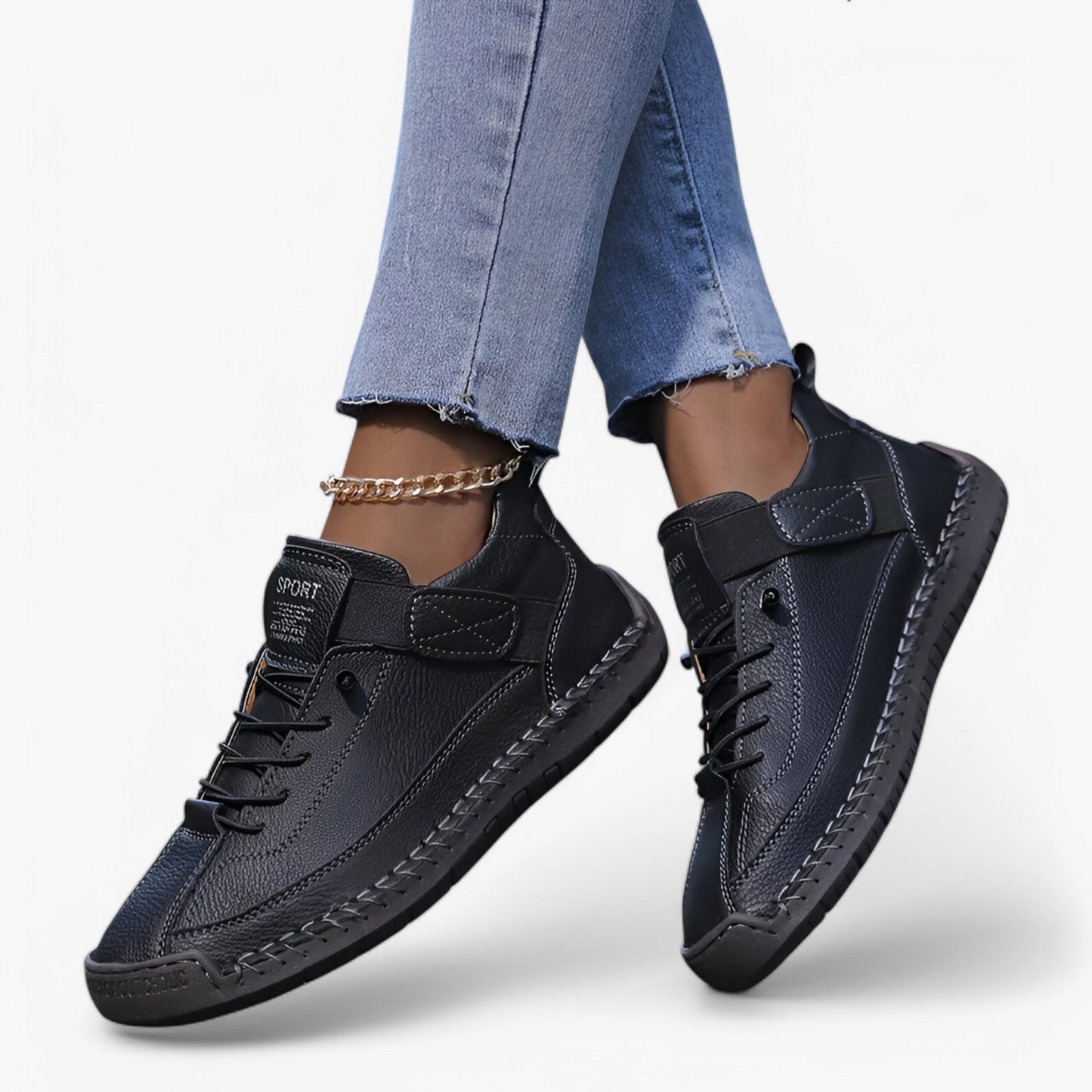 Chaussures Confort Ergonomiques Pour Femmes Et Hommes – Semelle Antidérapante, Douce Et Soutien Optimal Shoes Electro Paris Noir 35