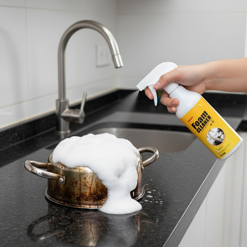 Nettoyant Mousse Magique Dégrasant Pour Surfaces De Cuisine Et Objets Du Quotidien Multipurpose cleaner Electro Paris