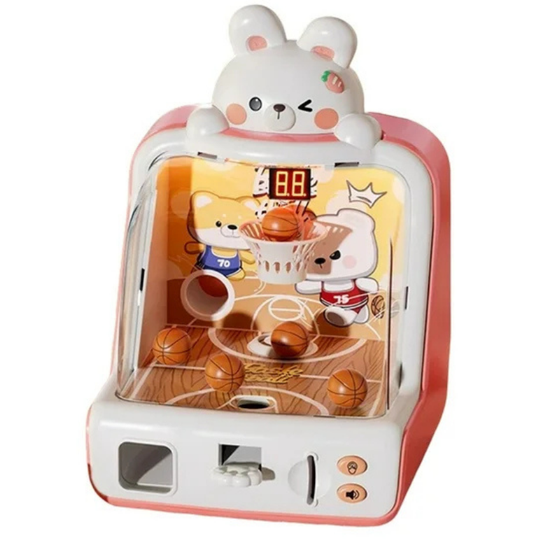 Jeu de Basket Réflexe Miniature – Jouet Sportif Interactif pour Enfants Luminaires suspendus Electro Paris Rosa