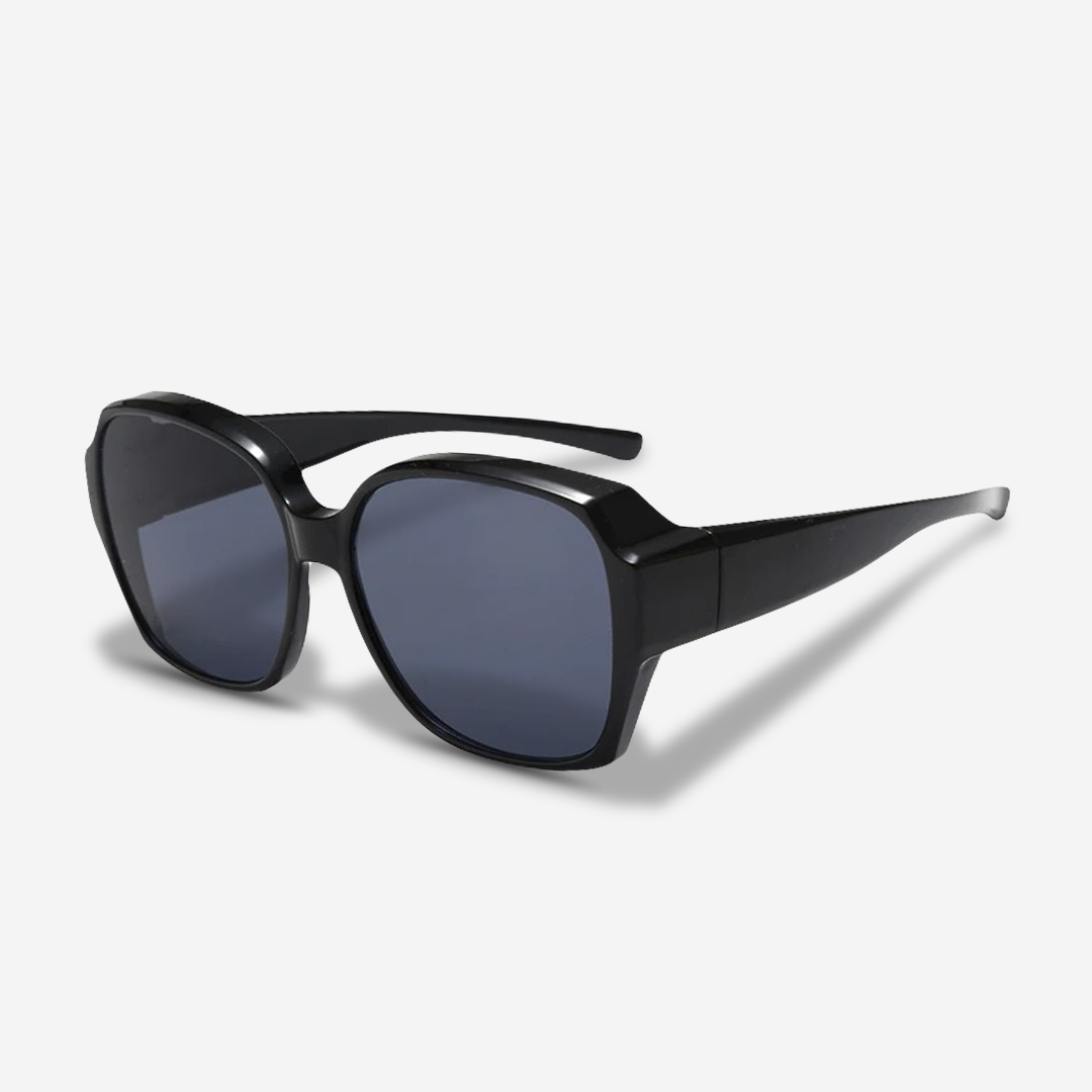 Lunettes De Soleil À Clip Magnétique Haute Qualité Pour Brillants Avec Protection UV400 Et Vision Claire Sunglasses Electro Paris Pro / Noir