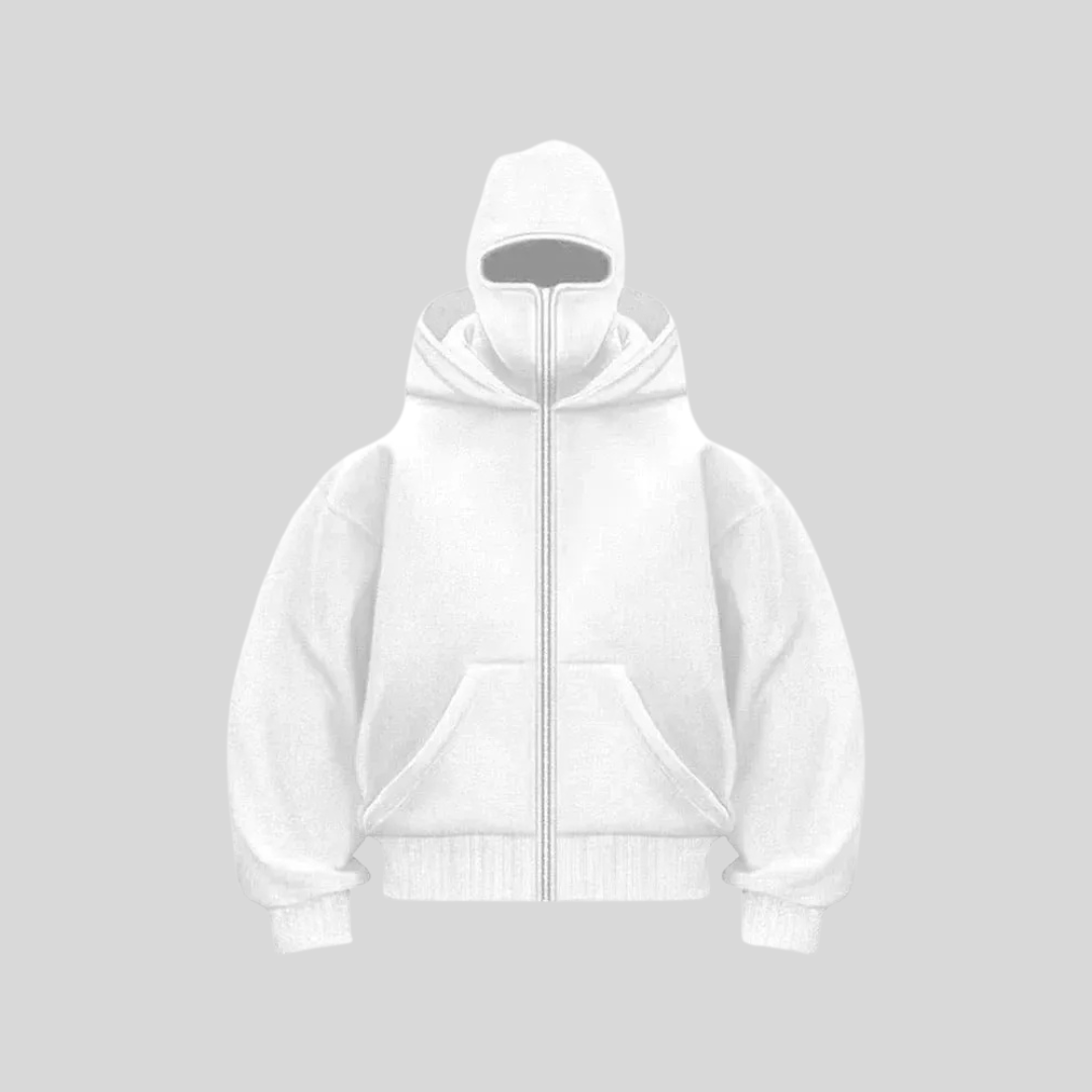 Sweat à Capuche Unisexe – Confort Décontracté avec Design Durable Fashion & Apparel Electro Paris Blanc XS