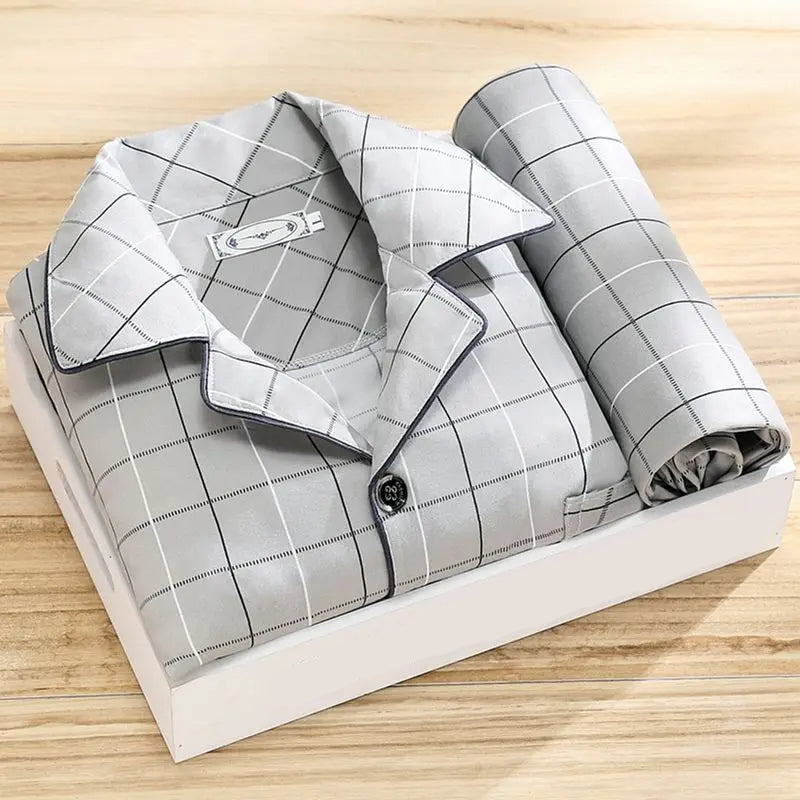 Chemise de Nuit Homme Confortable pour des Nuits Douces et Élégantes Sleepwear Electro Paris Grise clair L