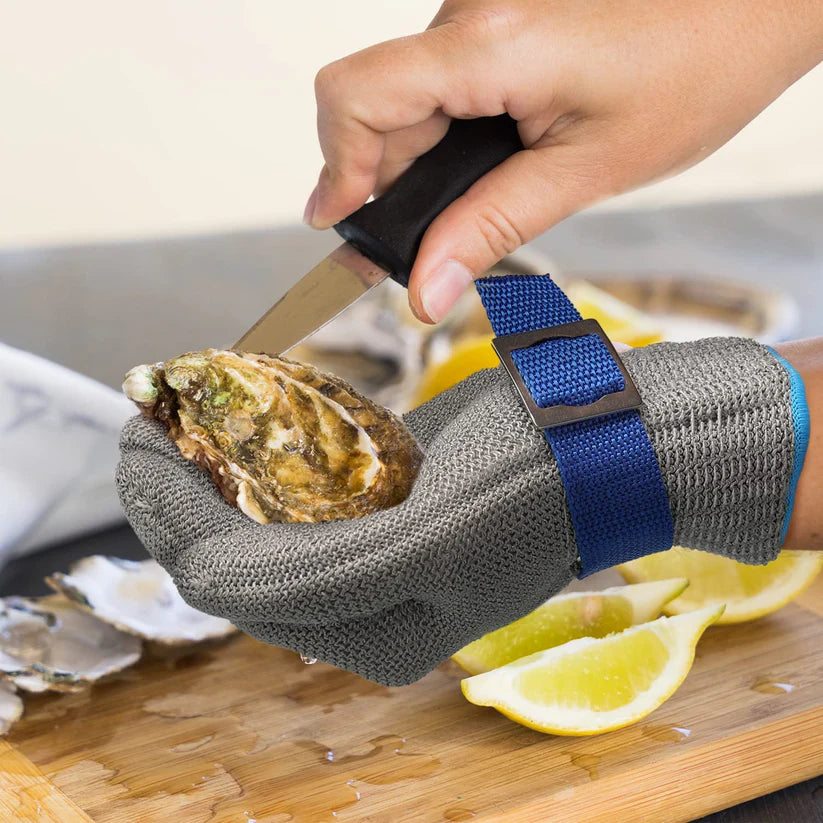 Gant en Maille d’Acier Inoxydable de Qualité Alimentaire – Protection des Mains Sécurisée et Durable Kitchen Accessories Electro Paris