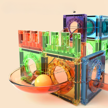 Ensemble de Construction Magnétique Multicolore