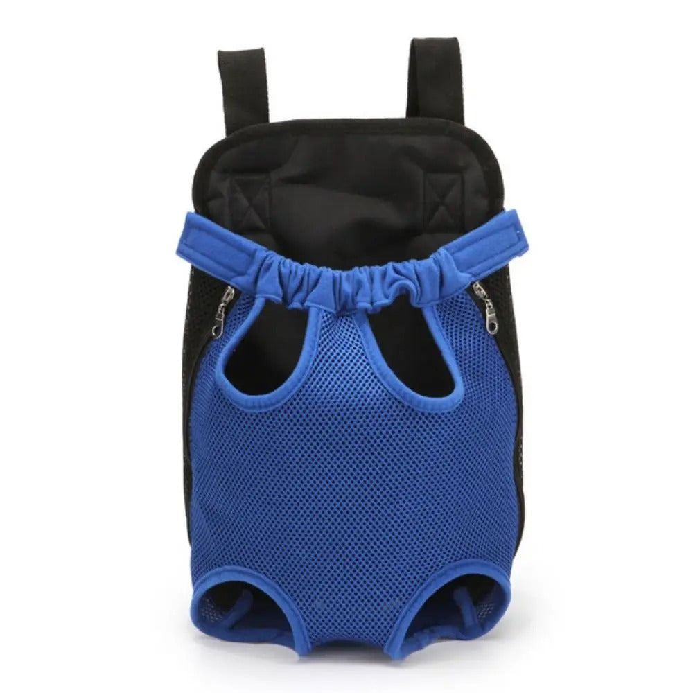 Sac à Dos de Transport pour Chat et Chien – Confort et Sécurité en Déplacement Cat Carrier Backpack Electro Paris Bleu S