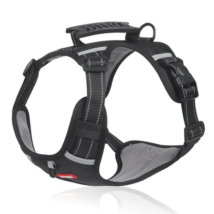 Harnais Pour Chien Confortable Et Sécurisé Pour Des Balades Sans Stress Harnesses Electro Paris Noir XS (2.5-5 KG)