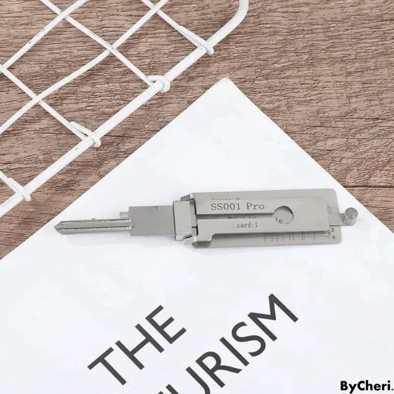 Outil De Précision Pour Serruriers Avec Fonction Deux-En-Un Pour Déverrouillage Facile Et Durable Locksmith Tool Electro Paris