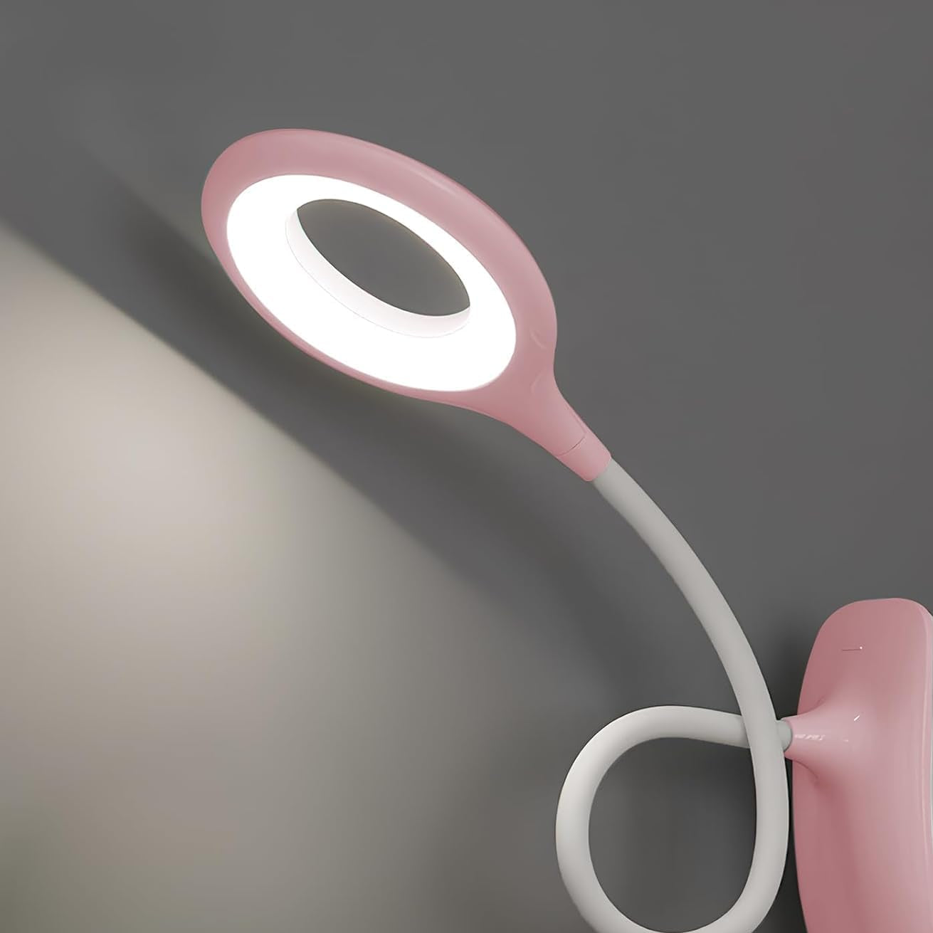 Lampe LED Clip & Col Flexible – Éclairage Rechargeable et Économique Electro Paris Rose