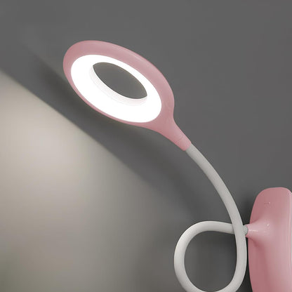 Lampe LED Clip & Col Flexible – Éclairage Rechargeable et Économique Electro Paris Rose