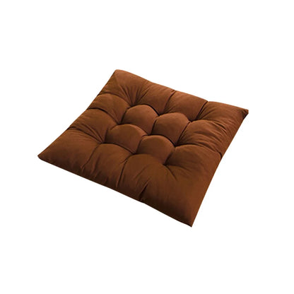 Coussin De Siège Confortable En Coton Pour Chaise, Bureau, Voiture Et Assises Quotidiennes Seat cushion Electro Paris Maroon
