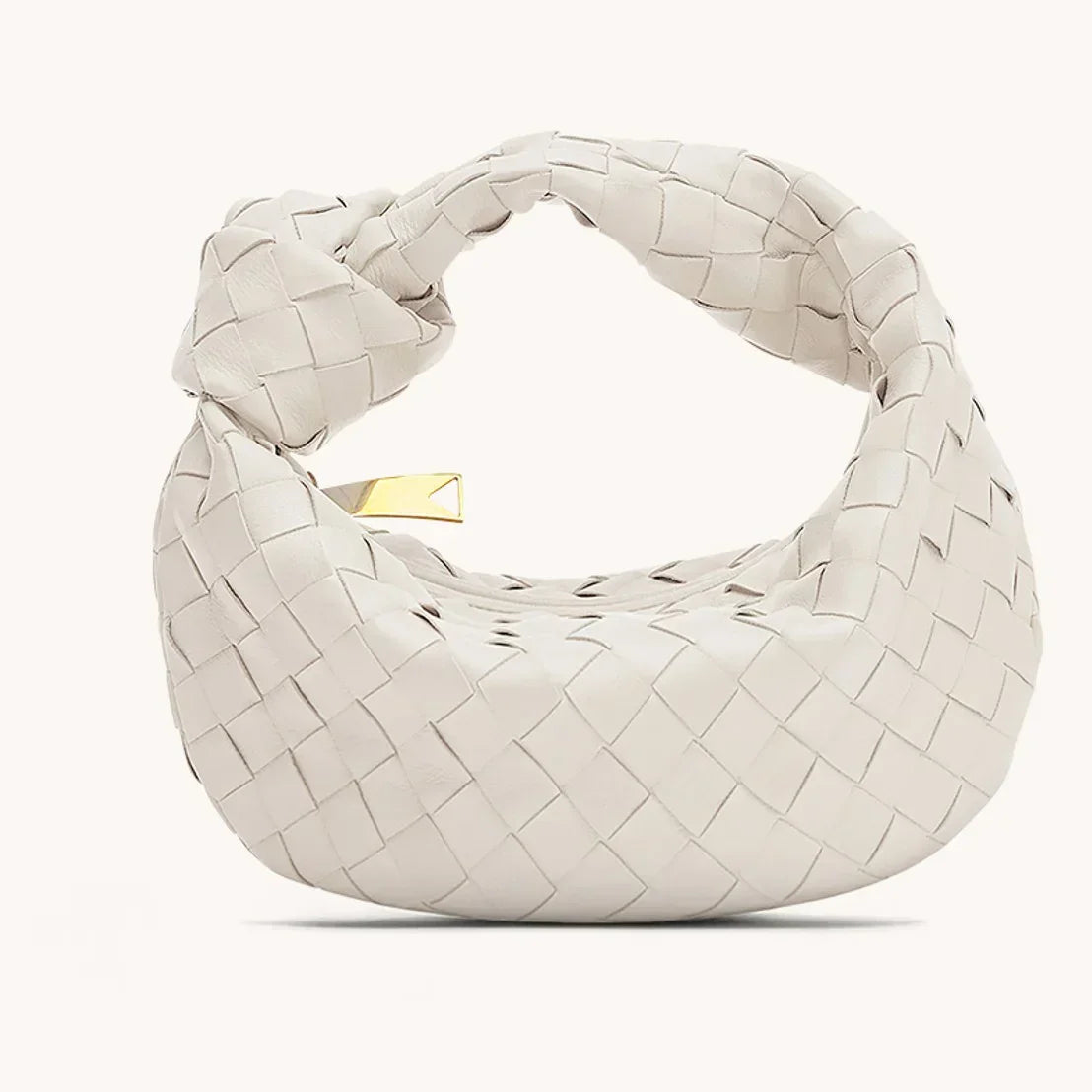 Sac à Main Élégant en Cuir Véritable pour Femmes - Style Italien Classique Handbags Electro Paris Blanc