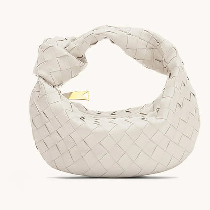 Sac à Main Élégant en Cuir Véritable pour Femmes - Style Italien Classique Handbags Electro Paris Blanc