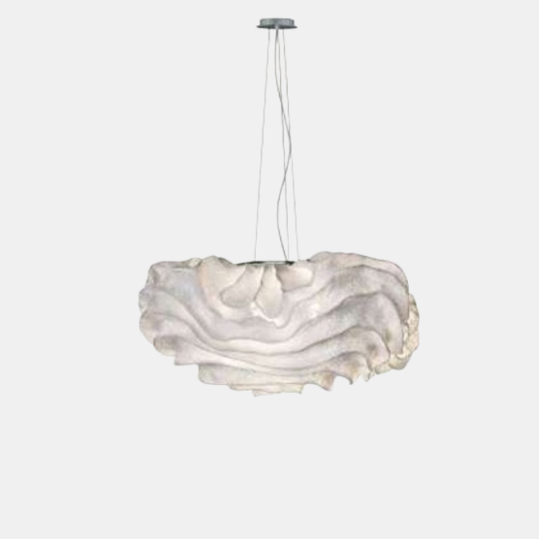 Plafonnier minimaliste inspiré des nuages pour les intérieurs douillets Ceiling Lamp Electro Paris 56cm (D) x 20 cm (H)