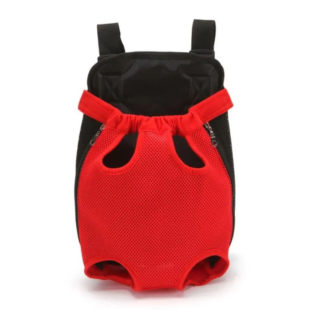 Sac à Dos de Transport pour Chat et Chien – Confort et Sécurité en Déplacement Cat Carrier Backpack Electro Paris Rouge S