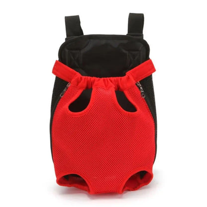 Sac à Dos de Transport pour Chat et Chien – Confort et Sécurité en Déplacement Cat Carrier Backpack Electro Paris Rouge S