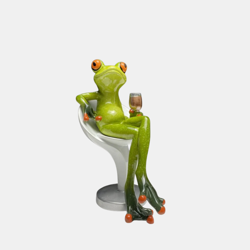 Décoration Grenouille Relax dans une Baignoire – Originalité et Bonne Humeur Assurées Caméras de sécurité pour maison intelligente Electro Paris Vert D
