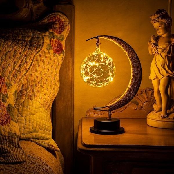 Lampe De Lune Décorative Avec Lumière Douce Pour Créer Une Ambiance Apaisante Et Céleste lampe de table Electro Paris