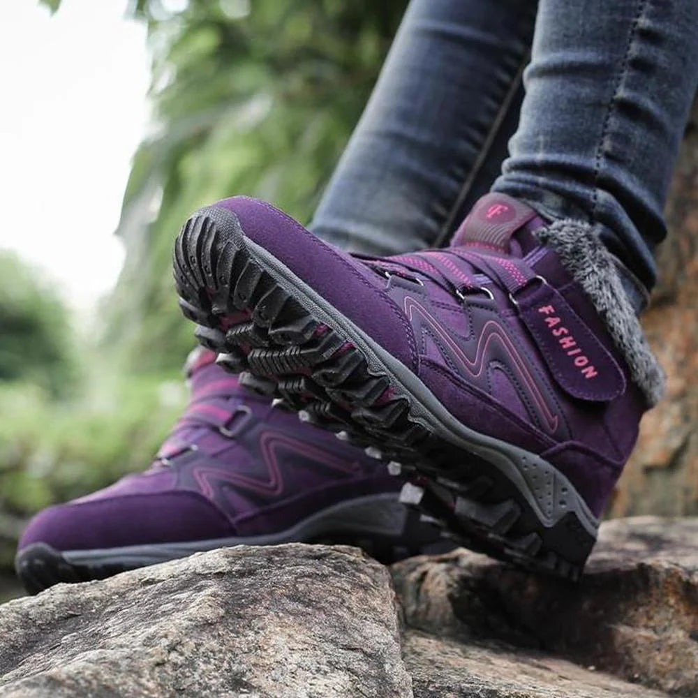 Raquettes à Neige Doublées de Fourrure Chaude pour Couple Éclairage mural Electro Paris