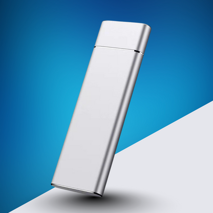SSD Externe Ultra-Rapide 8 To Pour Stockage Sécurisé Et Transferts Instantanés Hard drive Electro Paris Argent