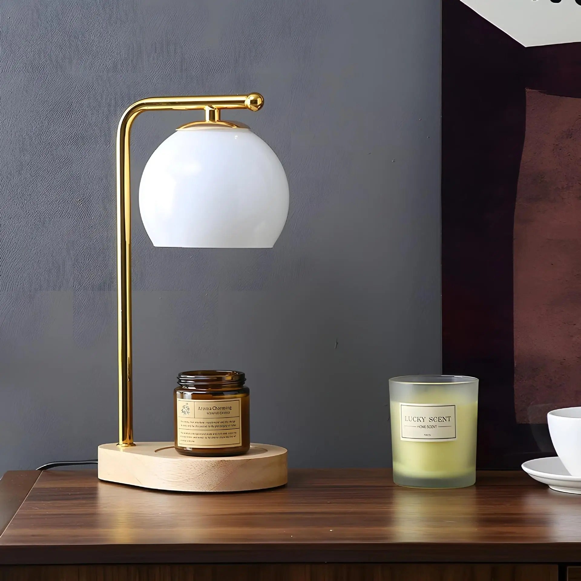 Lampe Chauffe-Bougie – Éclairage D’Ambiance Élégant Pour Une Atmosphère Chaleureuse Table Lamp Electro Paris