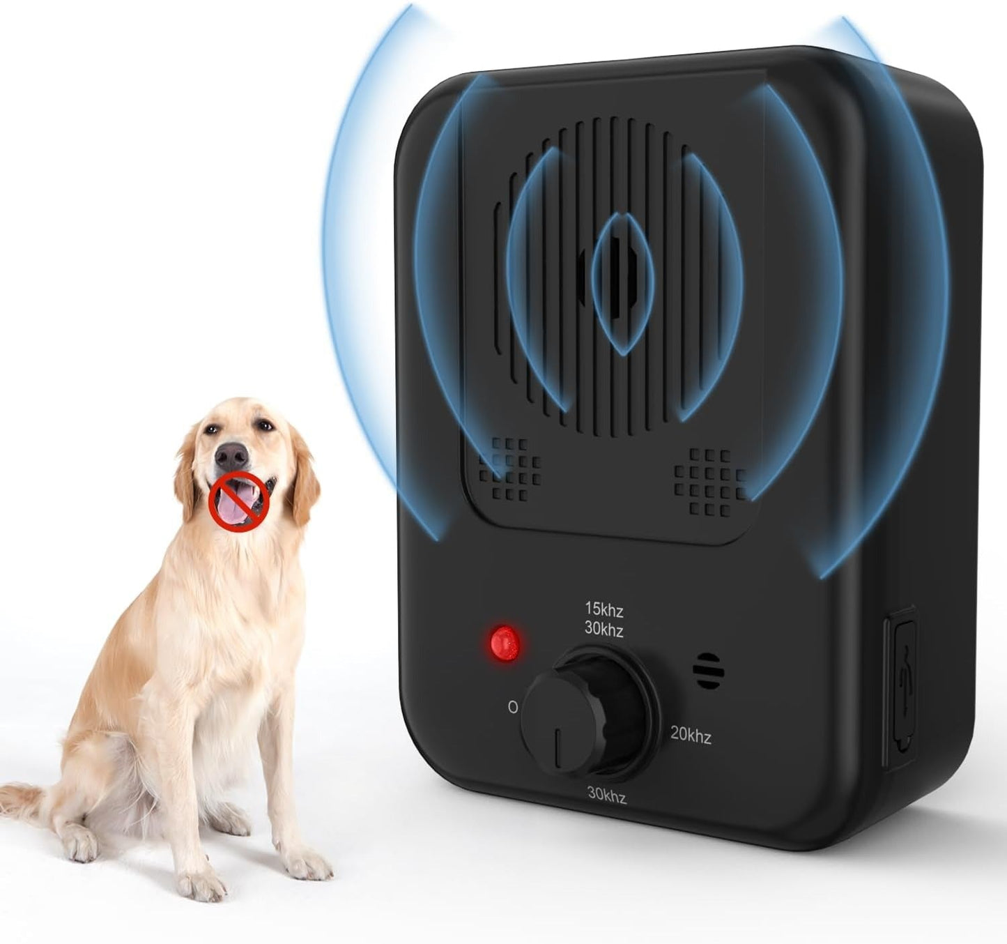 Solution Ultrasonique Anti-Aboiement Pour Chien Avec Réglages Ajustables Et Portée Étendue Pour Un Environnement Plus Calme Dog accessories Electro Paris