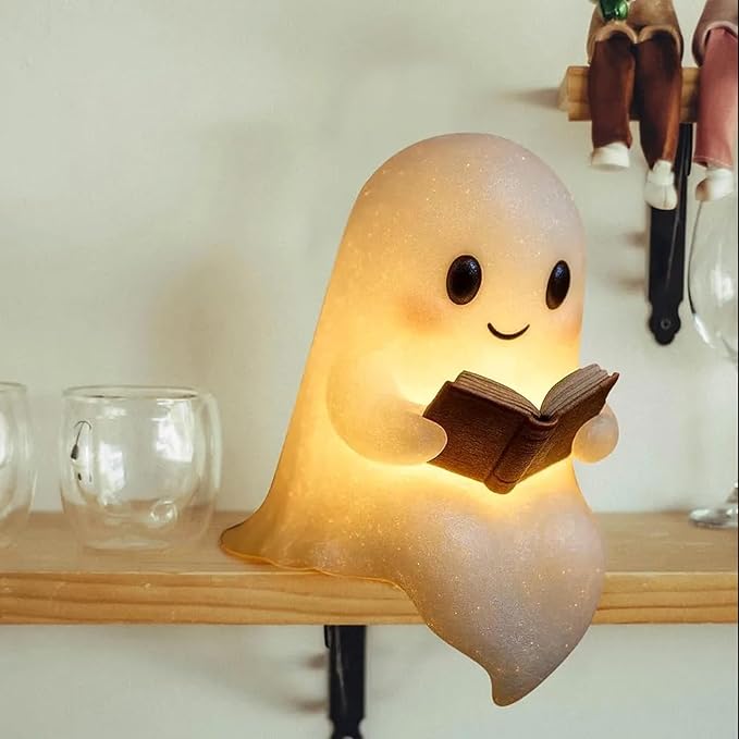 Lampe de Table Fantôme LED – Veilleuse Magique et Décorative pour Lecture et Détente Éclairage Electro Paris