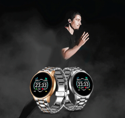 Montre Intelligente – Élégance Classique et Technologie Moderne Smartwatch Classic Electro Paris