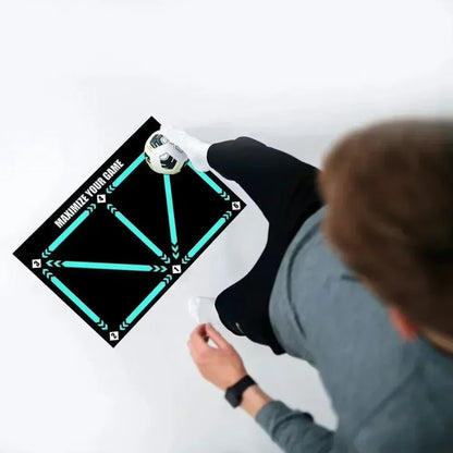 Tapis De Soccer Pro Avec Programme Vidéo Pour Améliorer Les Compétences Football Pro Training Mat Electro Paris