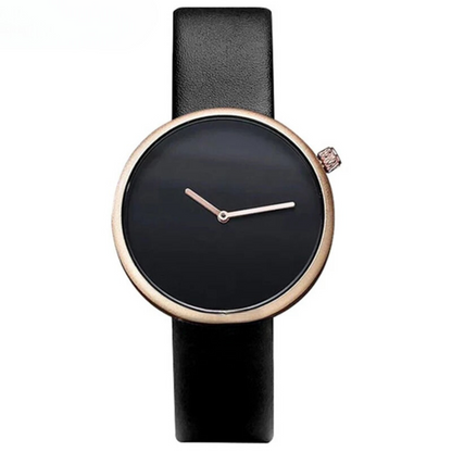 Montre Minimaliste Élégante Pour Femme Avec Design Raffiné Et Confort Optimal Watches Electro Paris Noir-Or