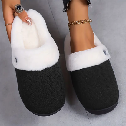 Pantoufles Sherpa en Peluche – Chaleur Infinie et Confort Élégant à la Maison Women Sandals & Slippers Electro Paris Noir 35-36