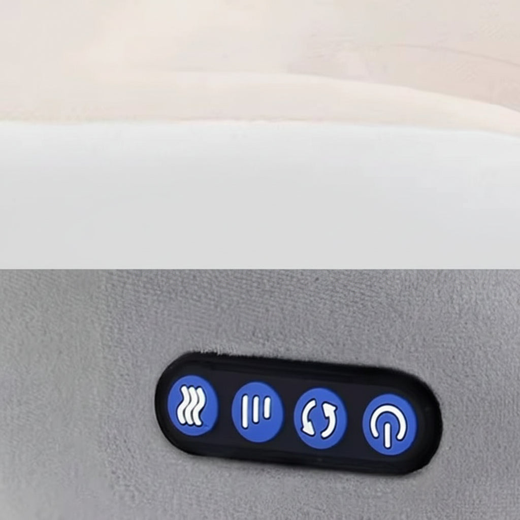 Coussin De Massage Chauffant Pour Cou Et Épaules Avec Mousse À Mémoire Et 3 Modes Neck pillow Electro Paris