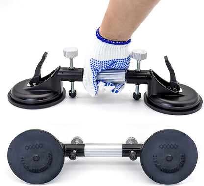 Paire de Ventouses Ultra-Résistantes pour Carrelage, Verre et Marbre – Outil de Pose Précis et Fiable Outils et amélioration de l'habitat Electro Paris