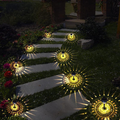Lumières Solaires Décoratives Extérieures – Lot de 10 Lampes de Jardin à Énergie Solaire Pour Ambiance Nocturne Garden light Electro Paris