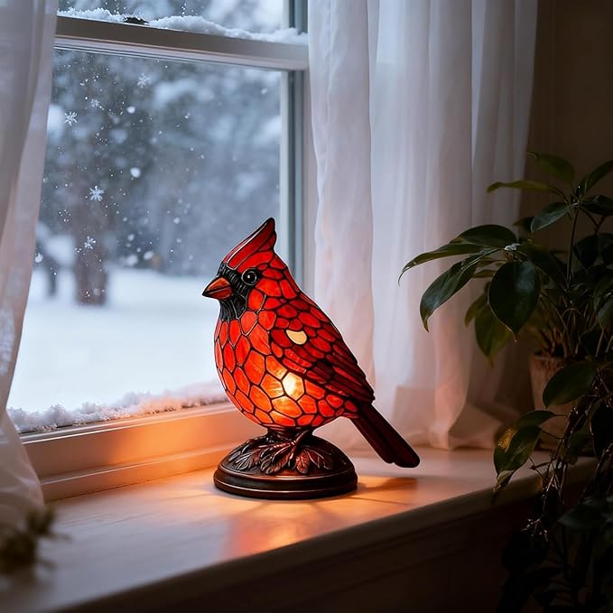 Lampe de Bureau Cardinal Bird – Éclairage LED Apaisant et Décoratif pour Intérieur Lampes de table Electro Paris